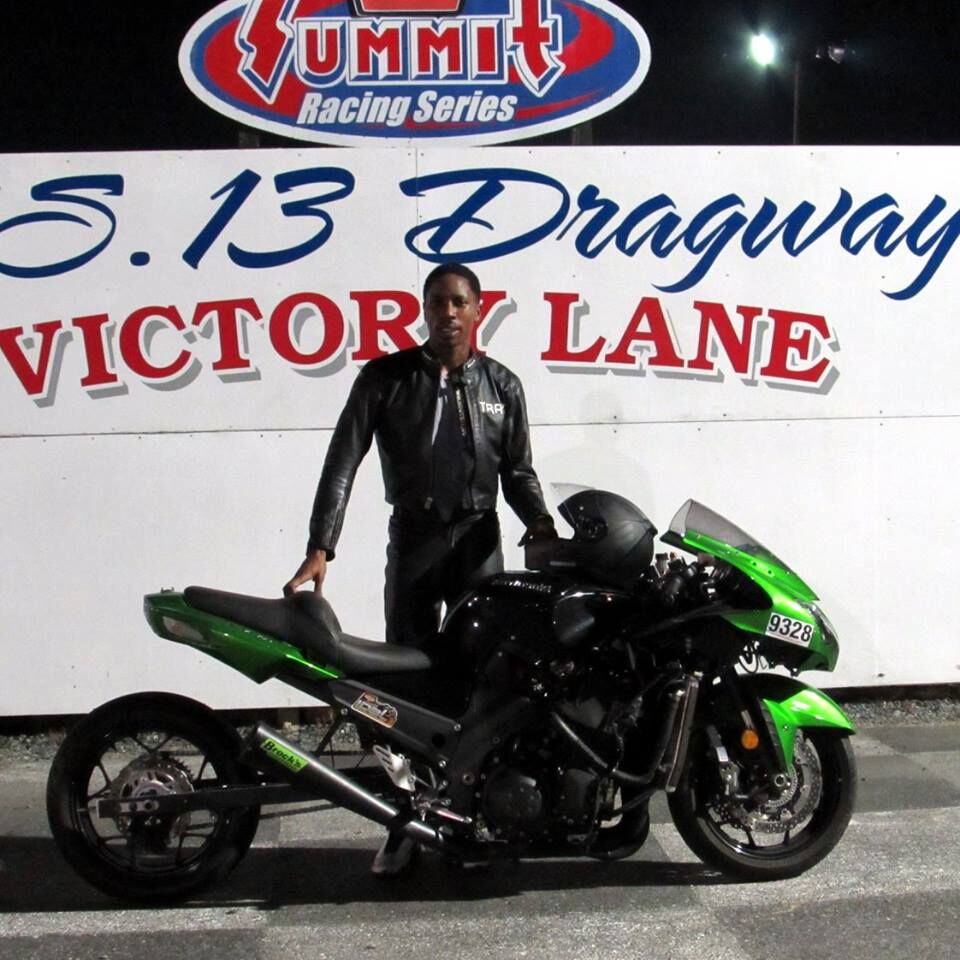 TRAVIS IRVING OUTTEN BROS PRO BIKE WINNER